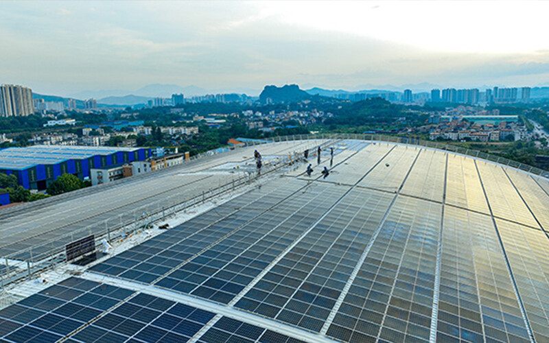 Our company accelerates the development of photovoltaic green electricity