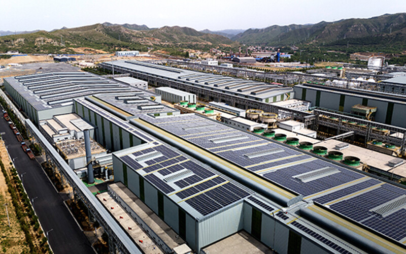 The first phase of our company's distributed photovoltaic power generation project was successfully connected to the grid for power generation