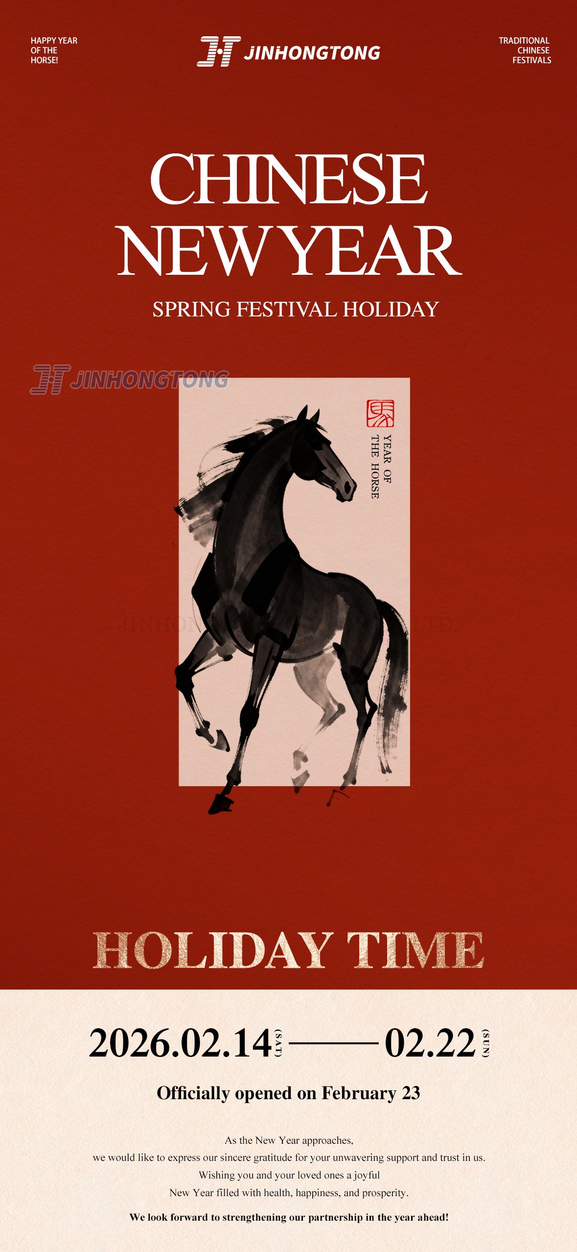 Important Update: Chinese New Year Operating Hours