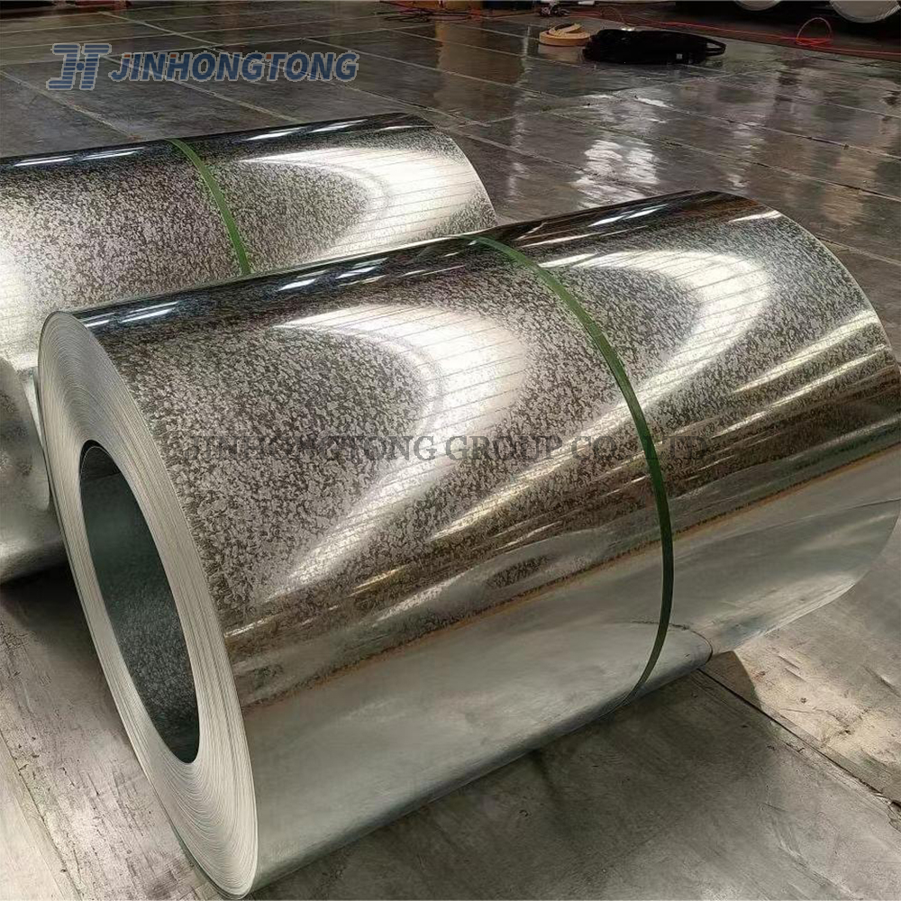 SPCC DX51D Q345B China GI z120 z275 Steel Coils Cold Rolled Galvanized steel roll Galvanized steel Coil