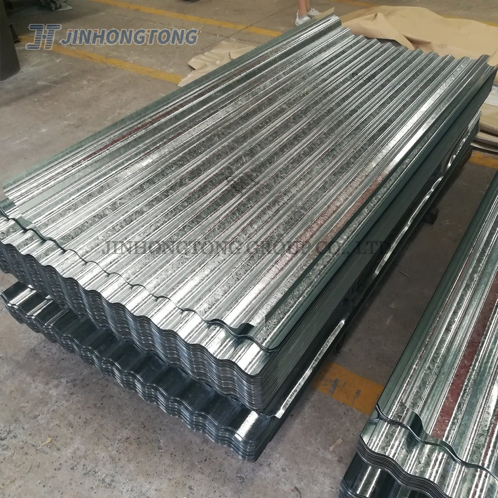 Size/thickness Custom DX52D+Z CGI Corrugated Galvanized Iron Sheet GI Wave Steel Roofing Tile