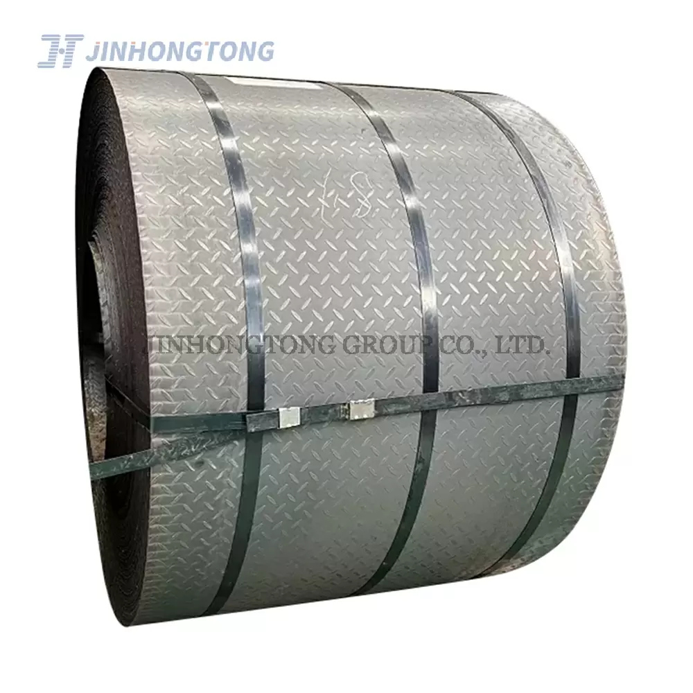 A36 carbon steel plate weight 4mm checked steel plate/Patterned Plate /floor plate checkered steel sheet