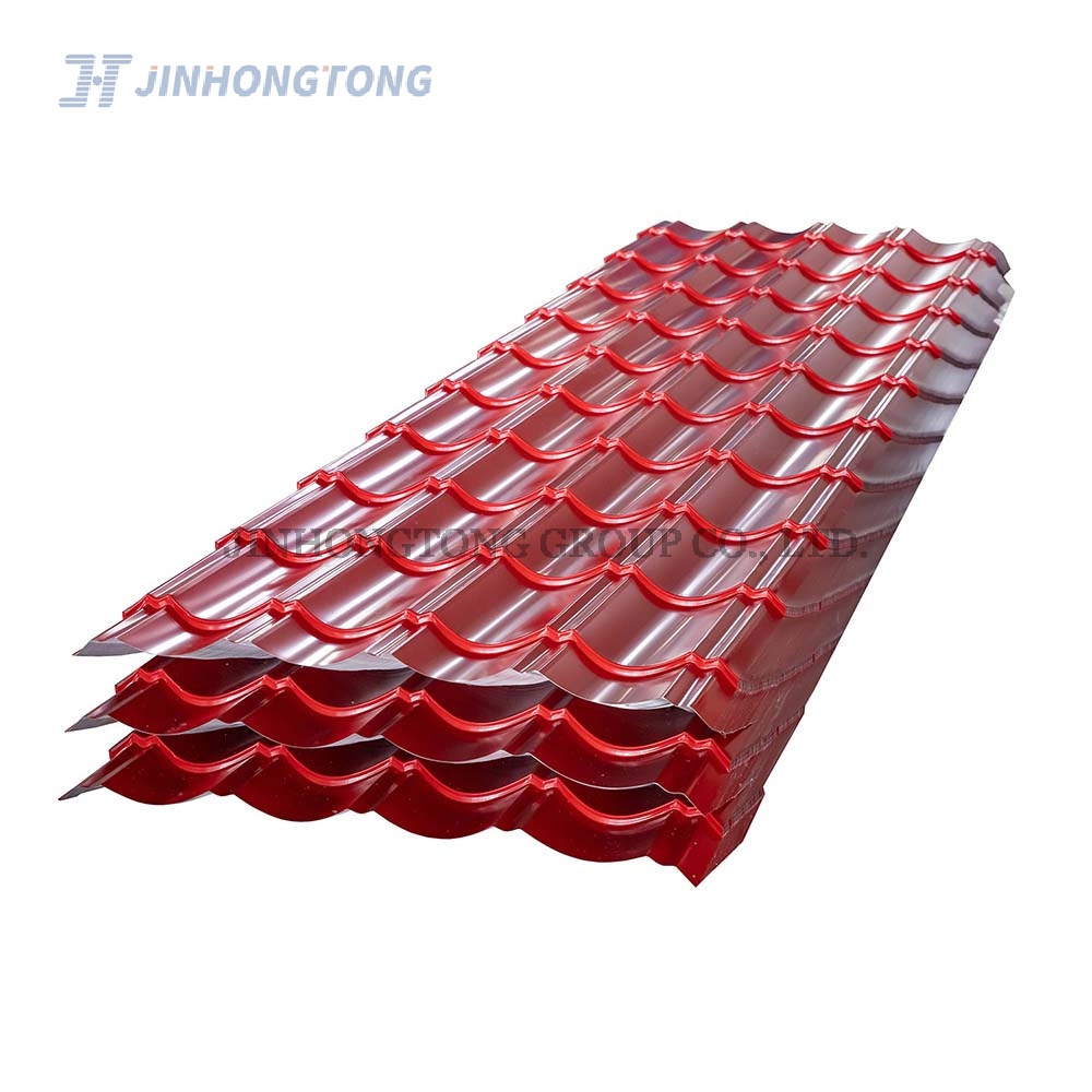 Metal Building Material BGW 34 Corrugated Prepainted Color Roof Tiles Price PPGI Galvanized Z30 Corrugated Metal Roofing Sheet