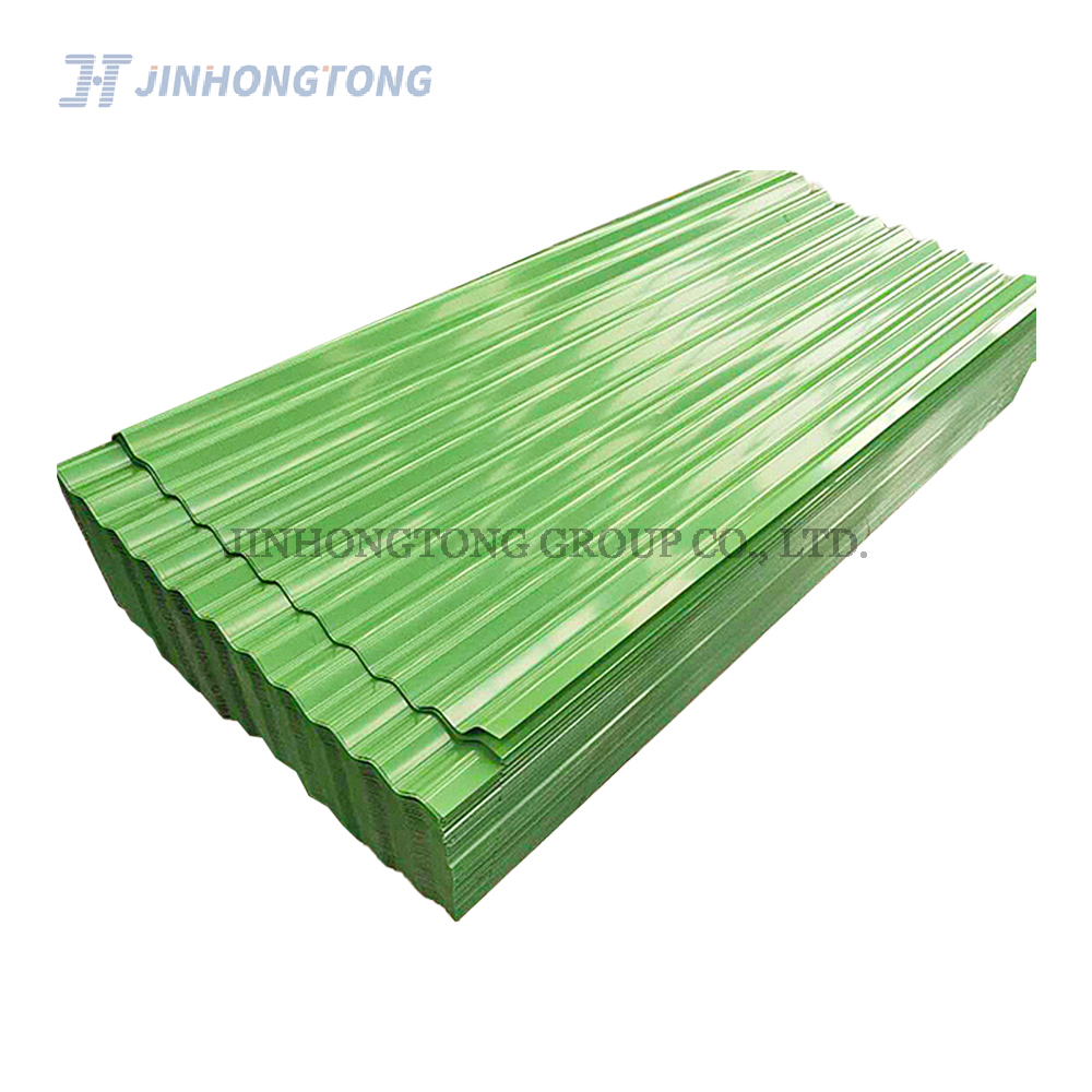 South Africa Colorful Luxury Roof sheet PPGI roofing sheet color Coated Corrugated Resin Roof Tiles Prices