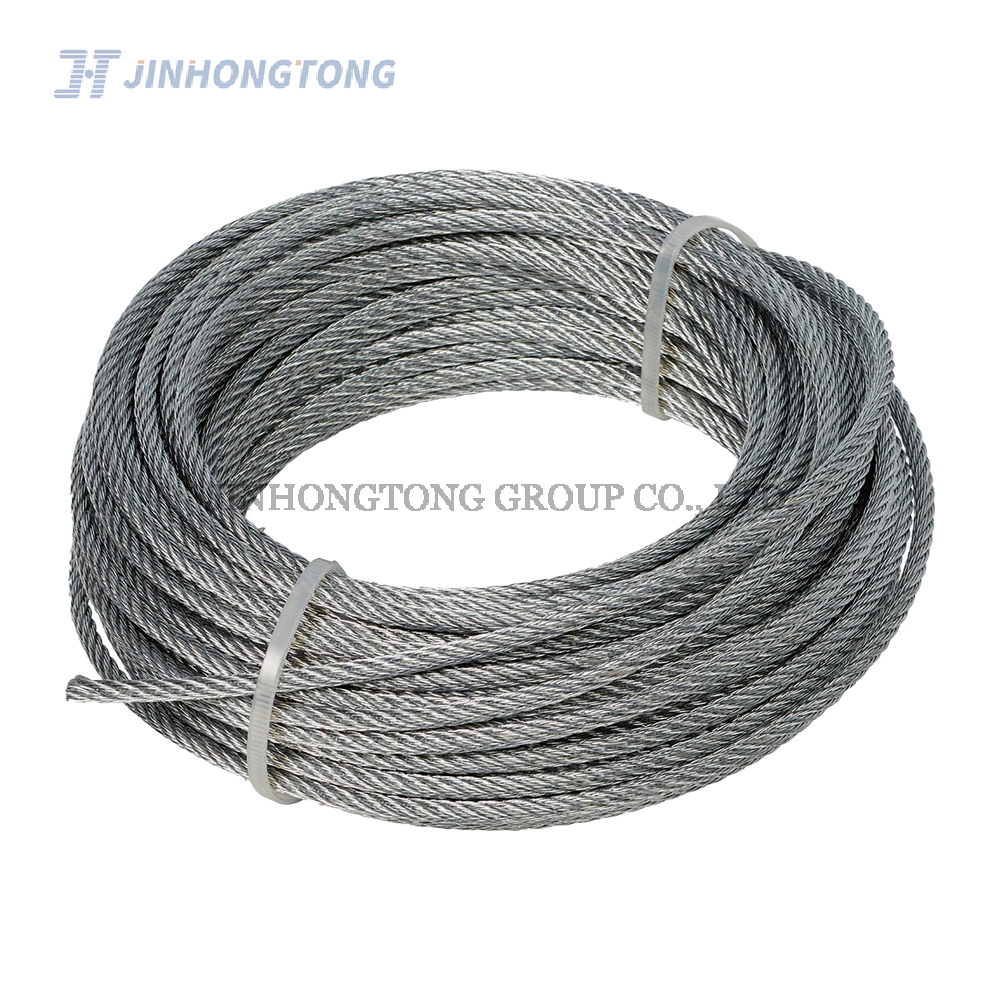 Factory Price Direct Sales High Tensile ASTM A416 1*3 1*7 Spiral ribbed Smooth PC Steel Strand for Construction