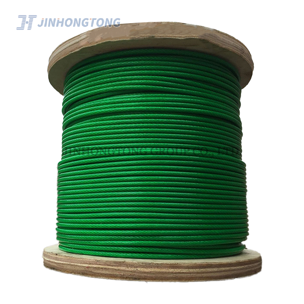 Steel Wire Rope Steel Cable Color Strand Painting Available