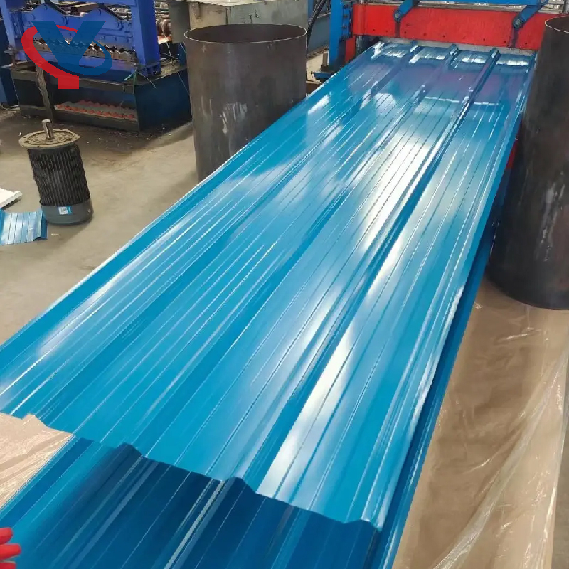 Color-coated galvanized roof panel PPGL