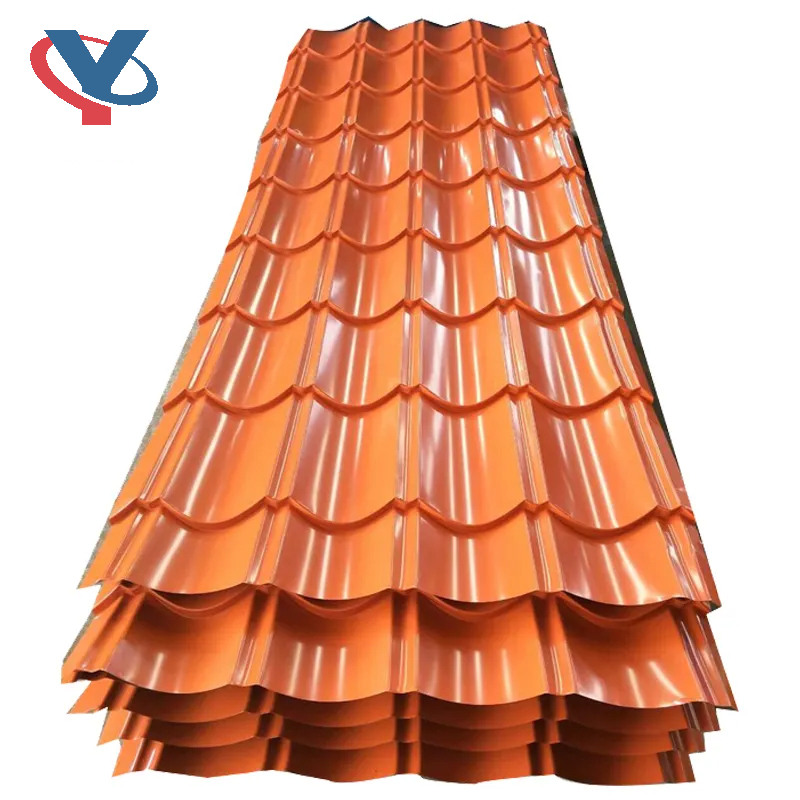 Color-coated galvanized roof panel PPGL