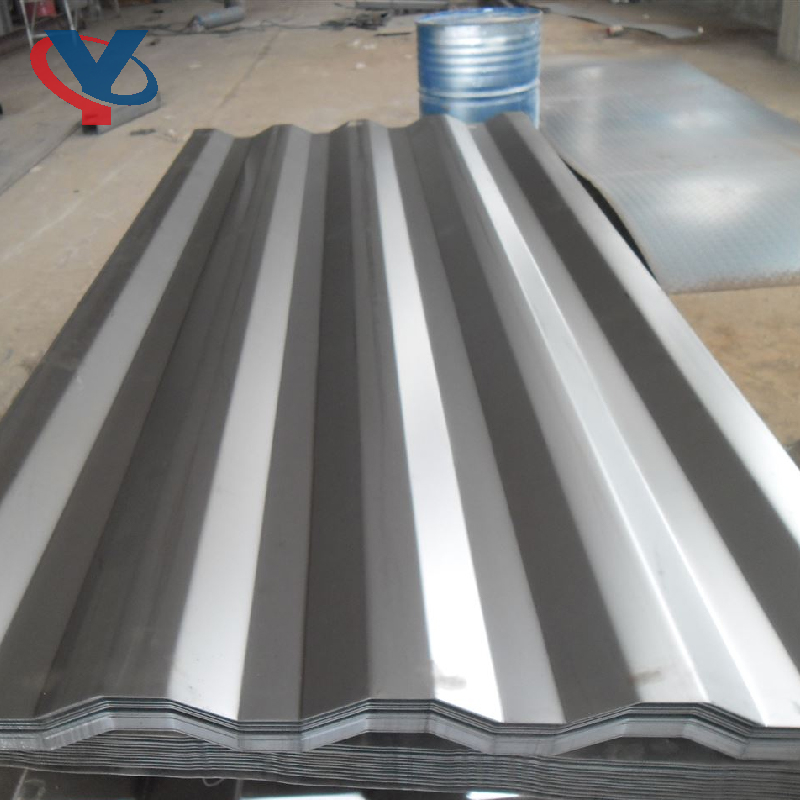 Galvalume corrugated roof panels