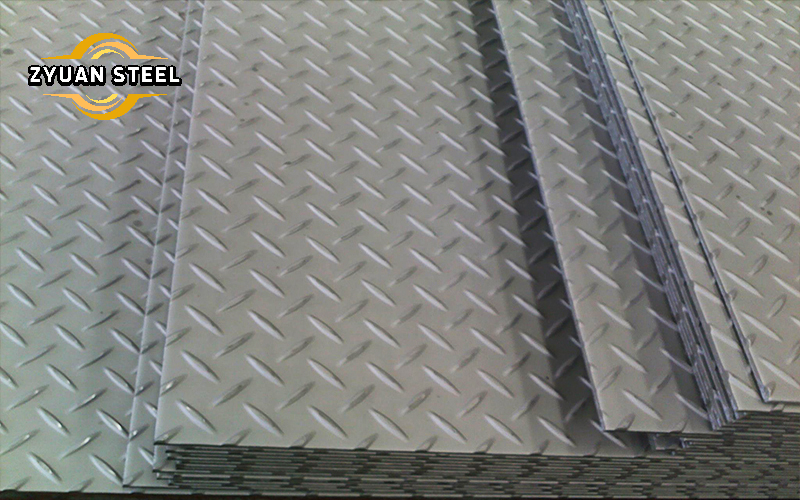 Stainless steel checkered plate Stainless steel checkered plate