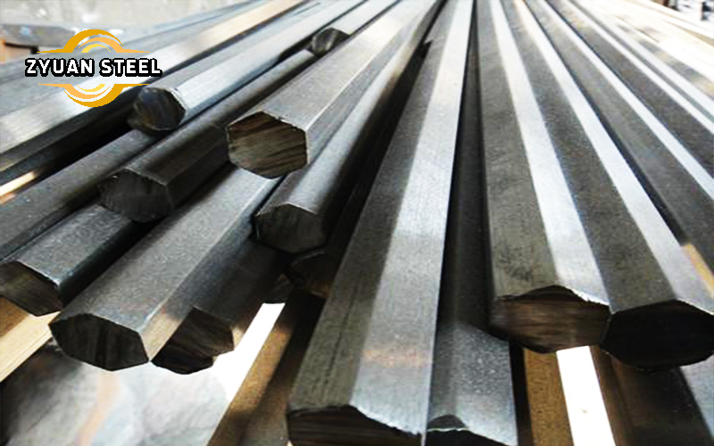 Carbon steel hexagonal bar