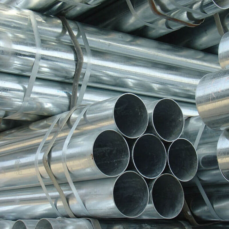 Dx51D+Z120 Galvanised Round Pipe