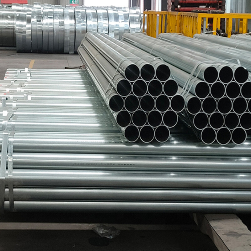 Dx51D+Z120 Galvanised Round Pipe