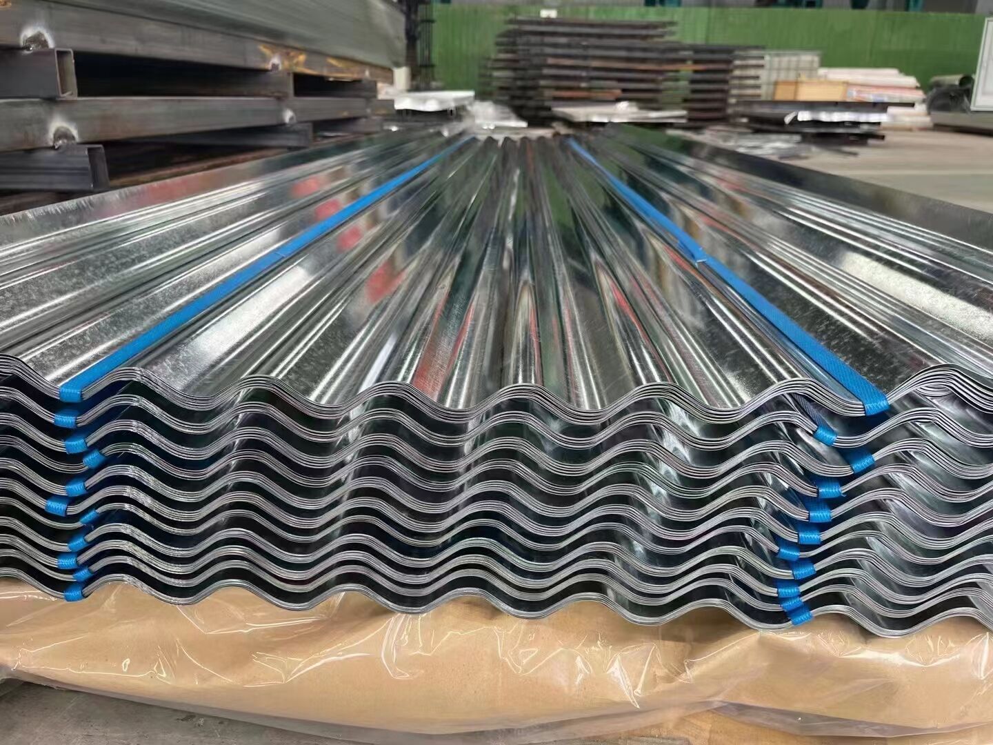 What is corrugated roofing sheet?