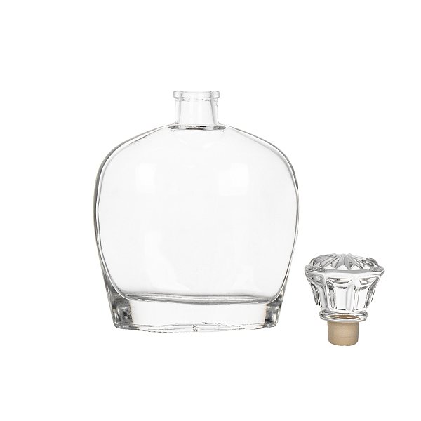 Precio competitivo, botella de whisky líquido, botella de vidrio para vino, whisky, presentador de botellas de whisky