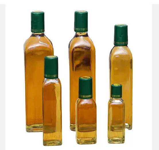 Venta al por mayor 250ml 500ml 750ml 1Litre Cuadrado Marasca y Personalizado Dorica Ronda Botella de Aceite de Oliva Fabricación Con Tapa de Aluminio