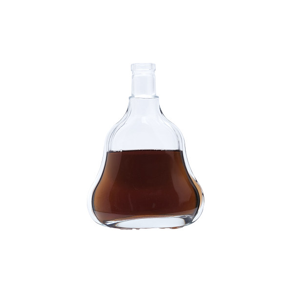 Venta al por mayor de encargo 500ml 700ml 750ml 1000ml Botella de vidrio vacía Licor Vodka Botella de ginebra con corcho Botella de vidrio de ginebra Fábrica