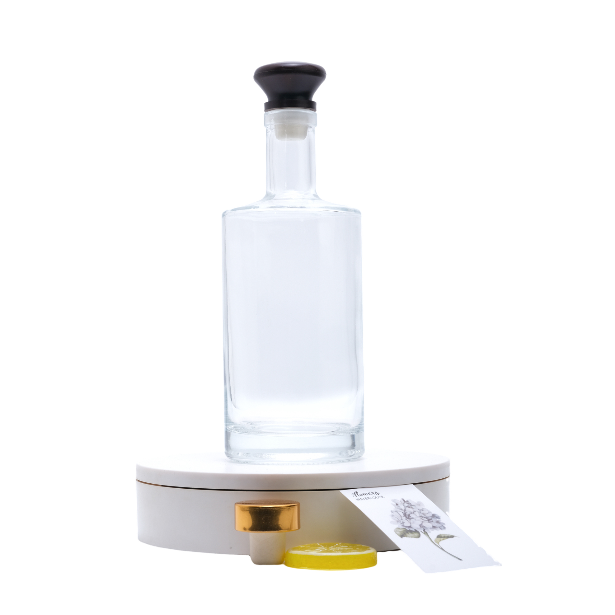 Mayorista 100Ml 200Ml 330Ml 500Ml 750Ml 1000Ml Presentador Vacío Beluga Vodka Whisky Ginebra Tequila Brandy Ron Botellas de Vidrio