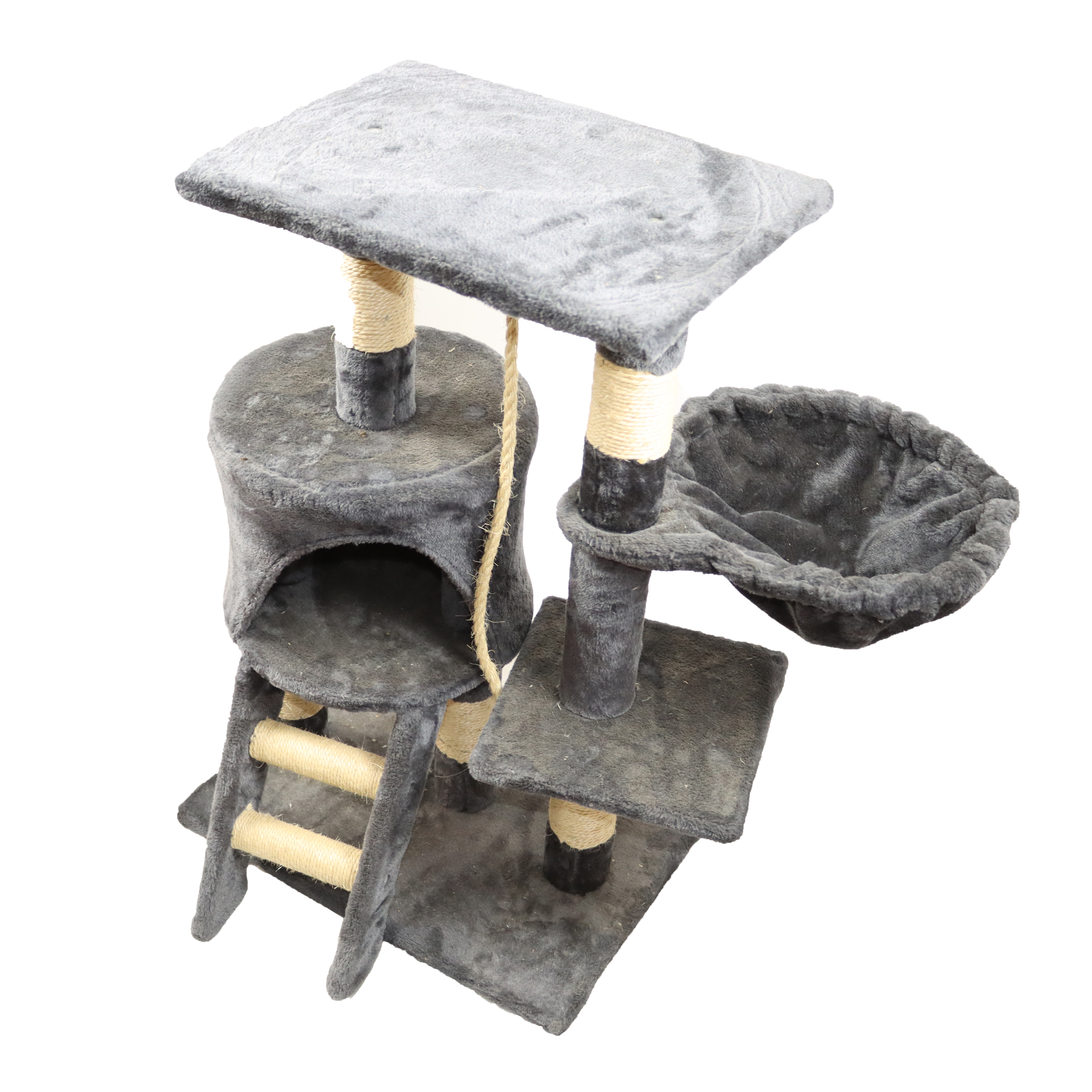 cat tree house large