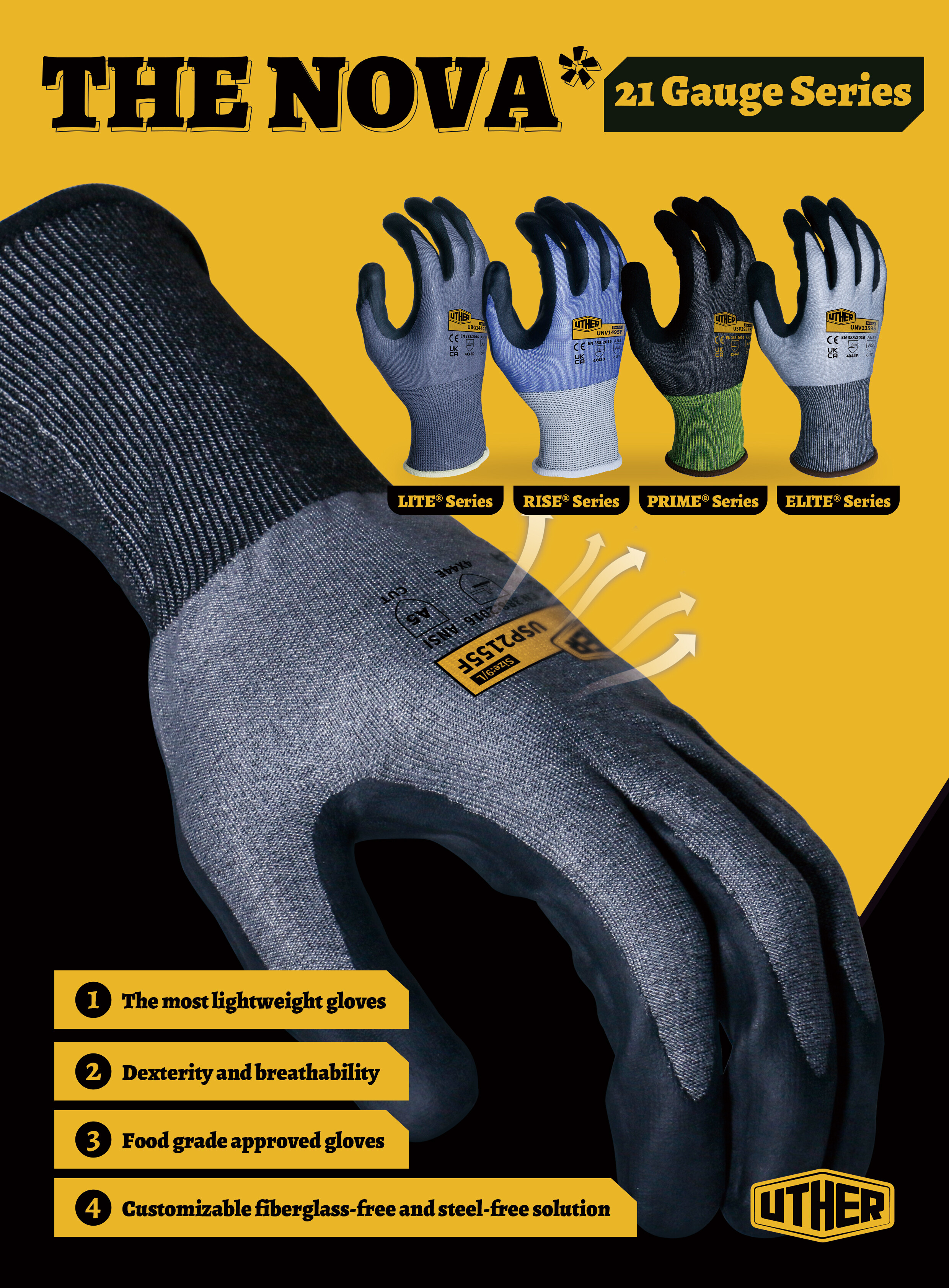 The Nova* 21 Gauge Series