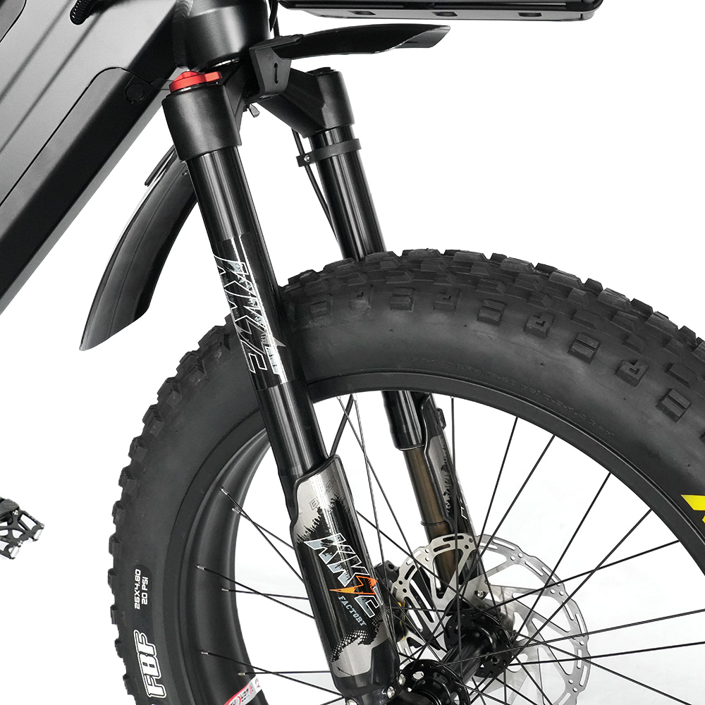 Dual Loong Electric Bike Batteries 48V15Ah*2pcs Bafang M620 1000W Mid Motor Hunting Ebike