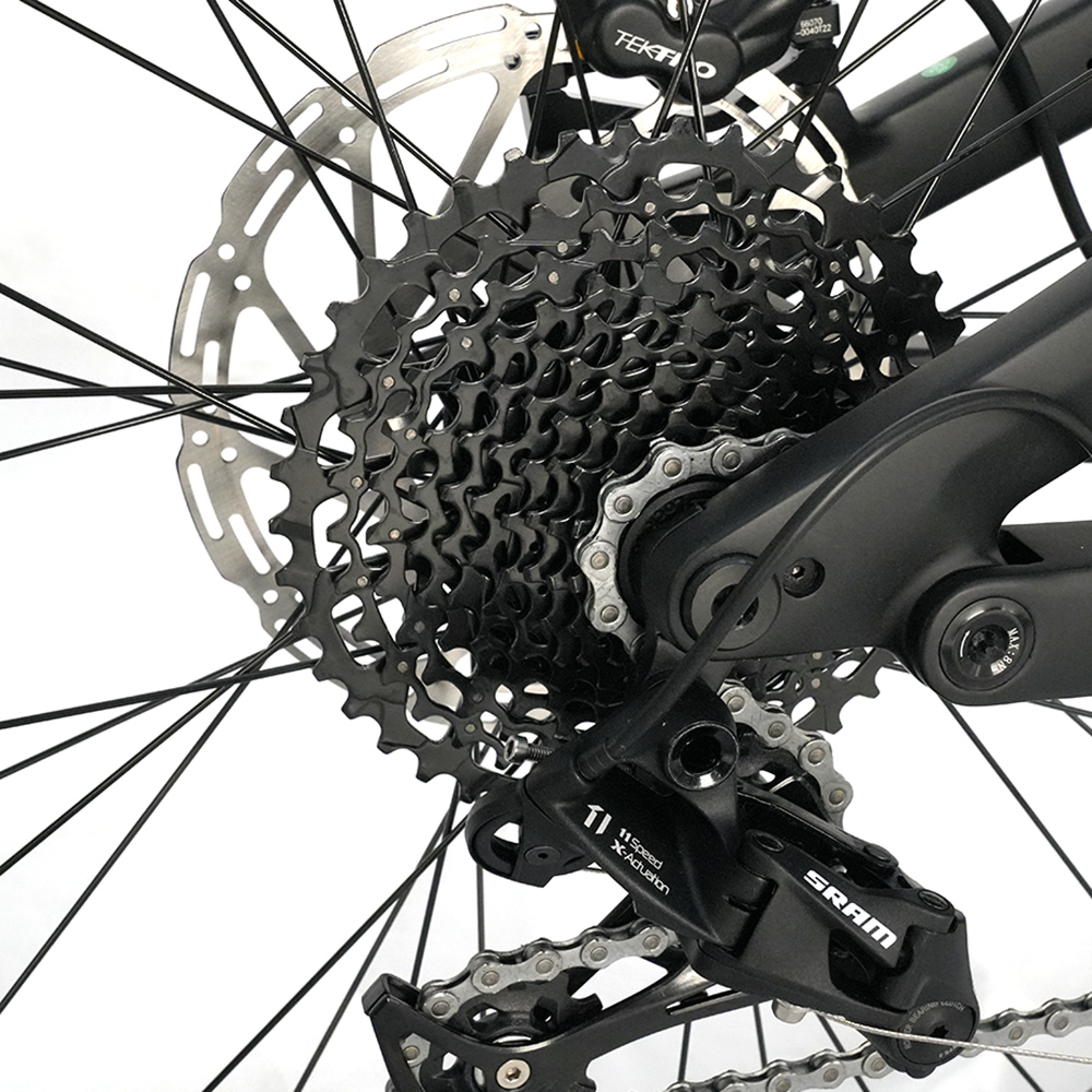 Carbon Fiber Frame Electric Bike 48V 1000W Full Suspension Electric Bicycle Bafang M620 Mid motor Fat Tyre Ebike