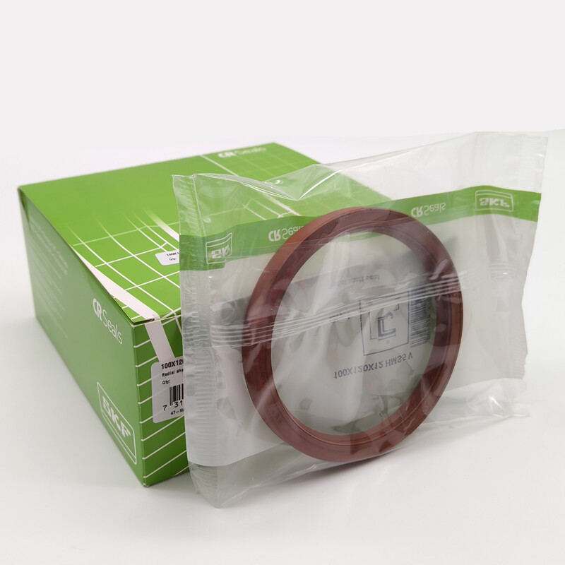 SKF Radial Shaft Seal Fluoro rubber Rubber metal reinforced For oil or grease 100X120X12HMS5V Radial Shaft Seal