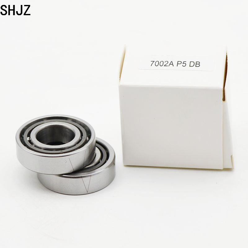 High precision SHJZ brand Angular Contact Ball bearing 7002A P5 DB 15x32x9mm