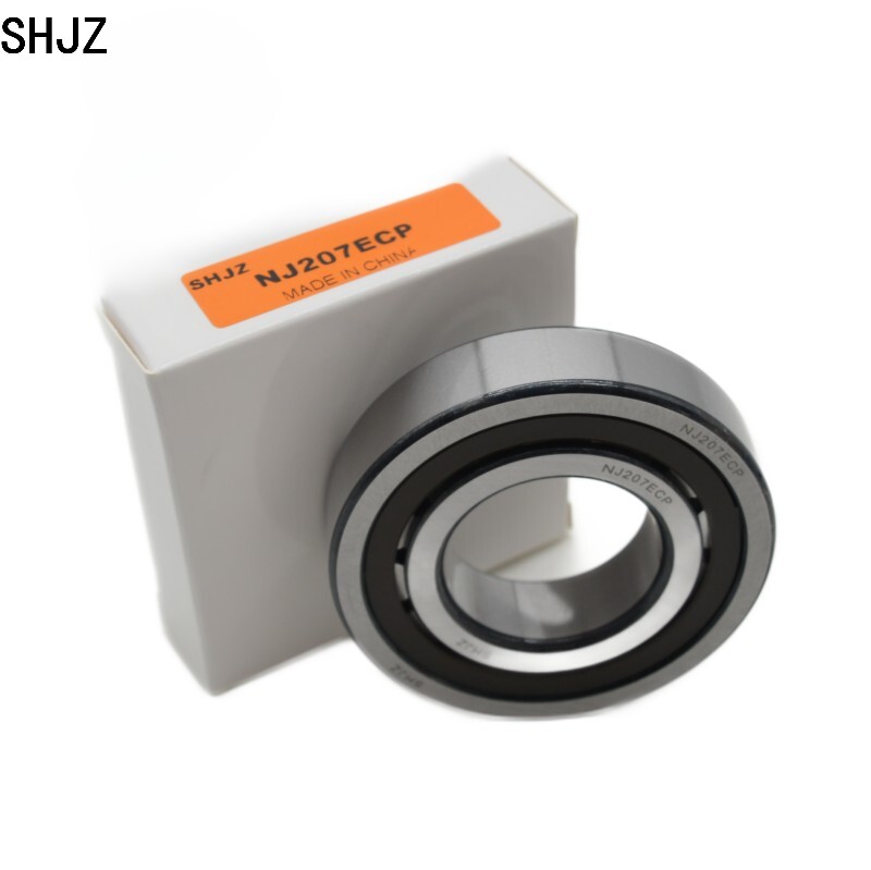 Good Quality SHJZ NJ207ECP 35*72*17mm Single Row Cylindrical Roller Bearing