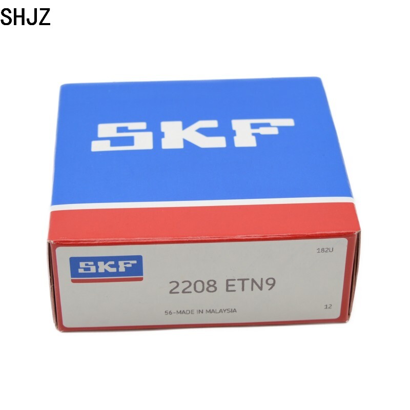 40*80*23mm SKF Bearing 2208ETN9 with Excellent high-speed performance Double Row Self-aligning ball bearing
