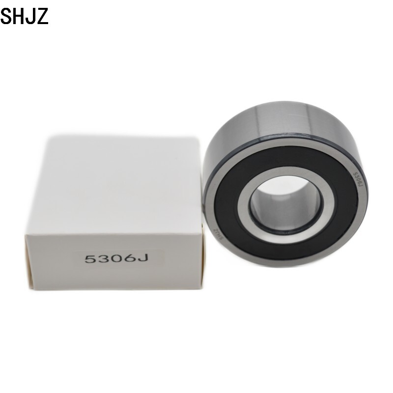 30*72*30.2mm SHJZ Double Row bearing 5306J Angular contact ball bearing