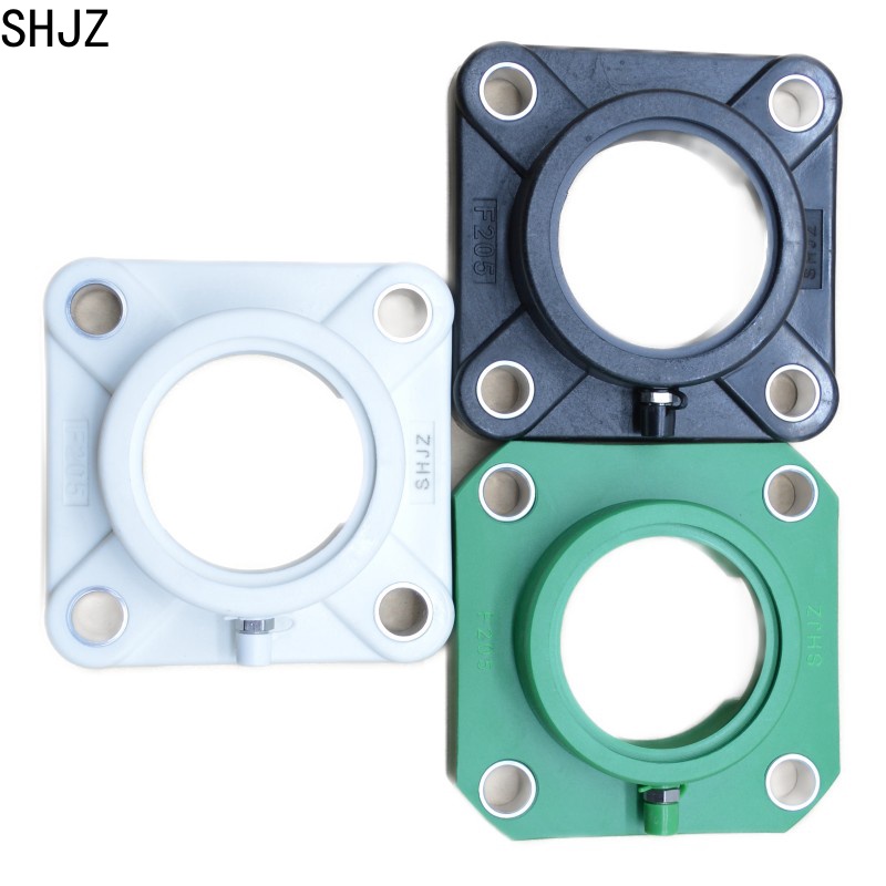 SHJZ 4 Bolt Flanged Bearing Housing F205 Plastic pillow block bearing Housing