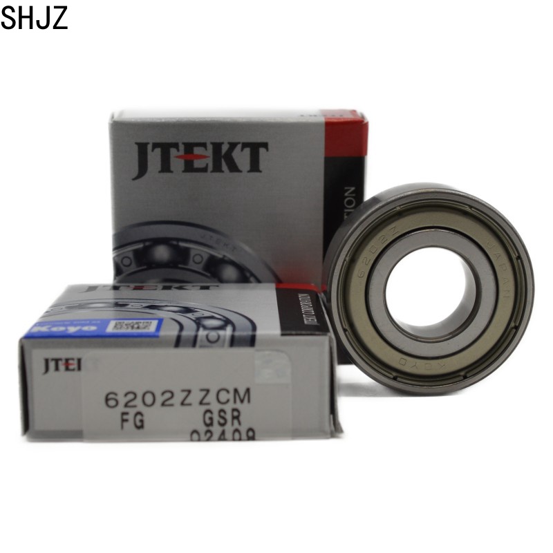 Original KOYO 15*35*11mm 6202 ZZCM Single Row Deep Groove Ball Bearings