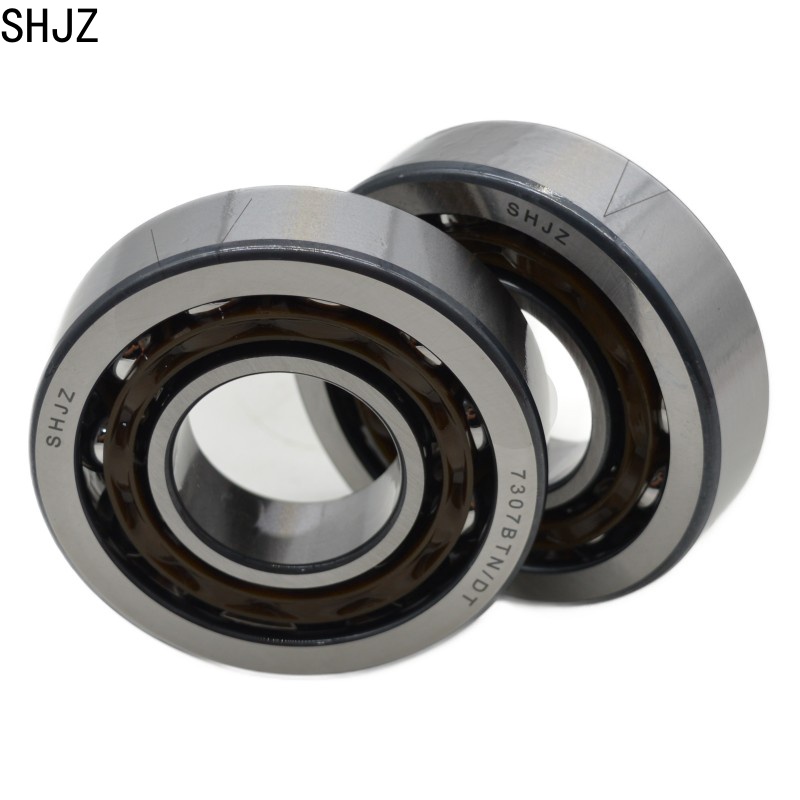 35X80X21mm High speed SHJZ bearing 7307BTN/DT Angular contact ball bearing