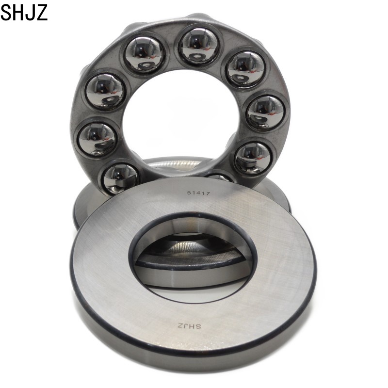85X180X72mm SHJZ Drilling Equipment bearing 51417 Single direction thrust ball bearing