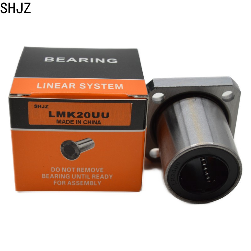 20X32X42MM SHJZ Bearing LMK20UU square-flanged linear motion ball bearing