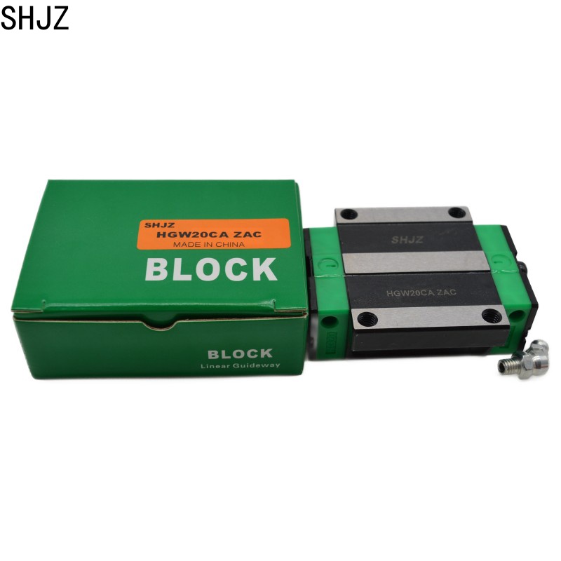 Heavy Duty SHJZ 30*63*77.5mm HGW20CAZAC Flanged Linear Guide Block