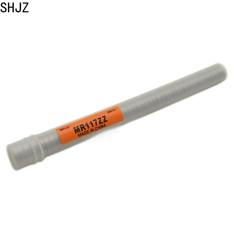 High Speed SHJZ 7*11*3mm MR117 ZZ Miniature Deep Groove Ball Bearing