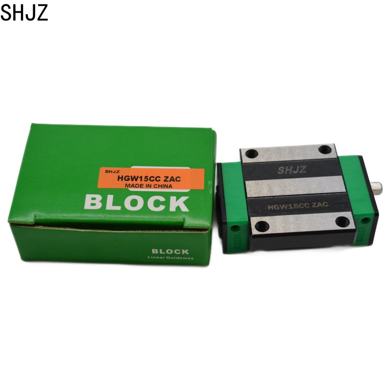 Heavy Duty SHJZ 24*47*61.4mm HGW15CCZAC Flanged Linear Guide Block