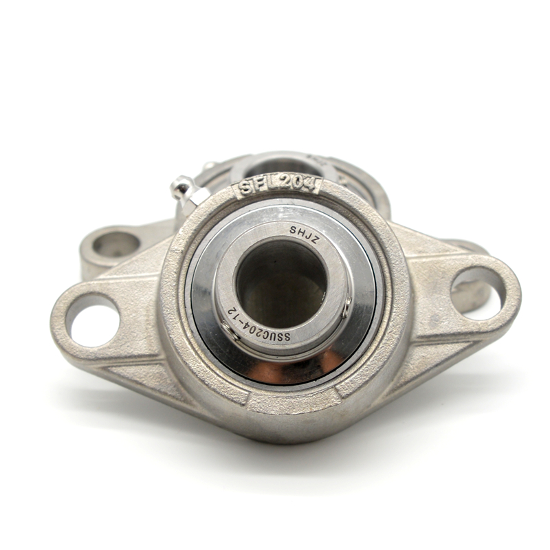 SHJZ SUCFL204-12 Bearing With Seat SUCFL204-12 Plastic Stainless Steel Seated Pillow Block Bearing