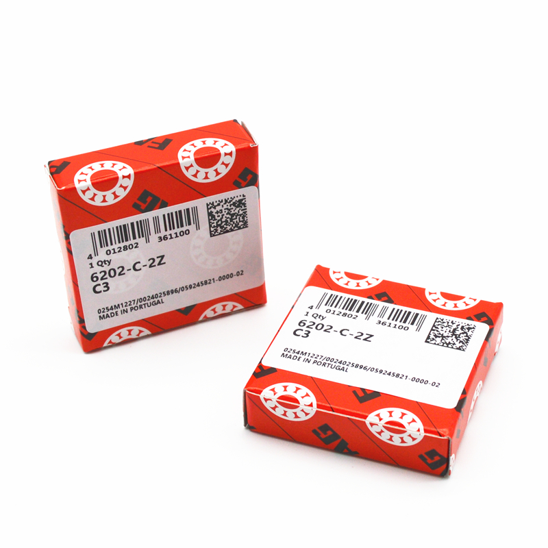 15*35*11mm Original FAG bearing 6202-C-2Z/C3 Deep Groove ball bearing