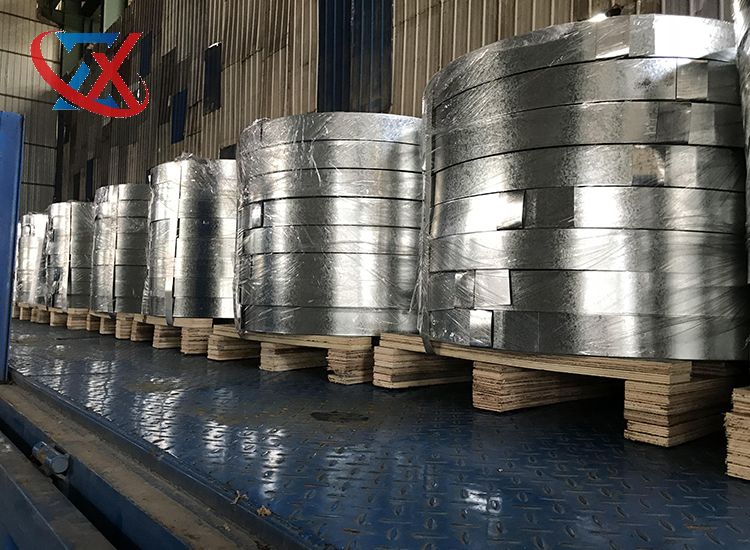 Q235B hot-dip galvanized strip