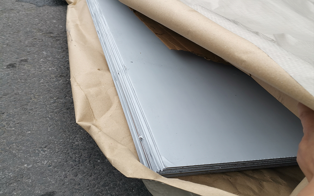 stainless steel plate in package