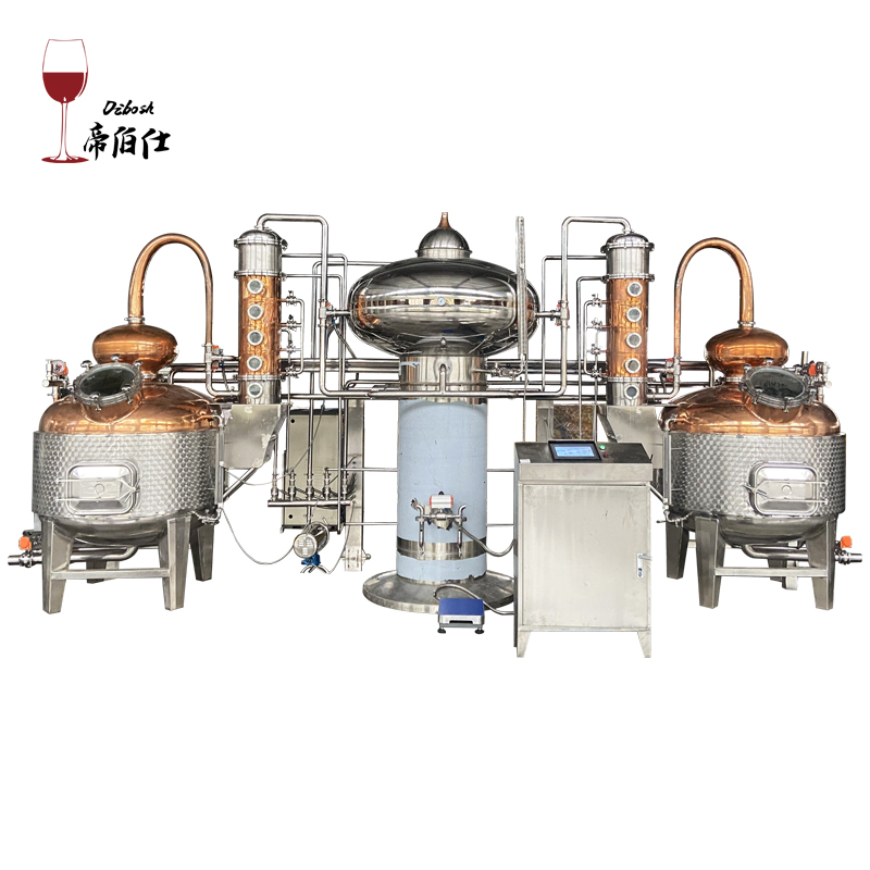 1000L×2 automatic brandy distillery equipment