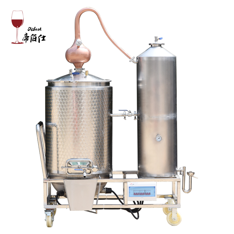 250L brandy red copper distiller