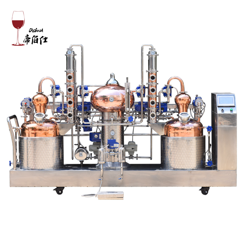 50Lx2 brandy copper still distiller
