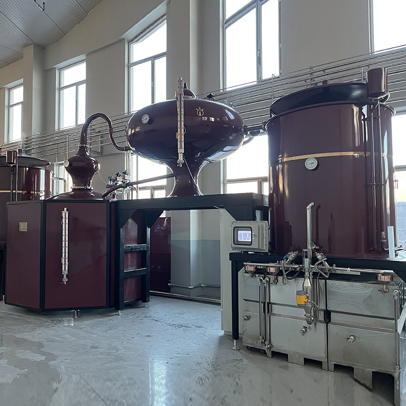 2500L Multi-spirits tequila distillery equipment