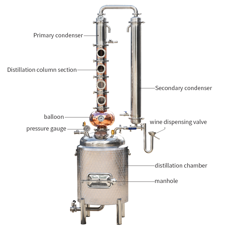 50L Rum Column still