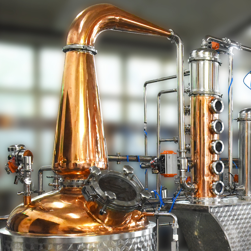 500Lx2 automatic whiskey distiller