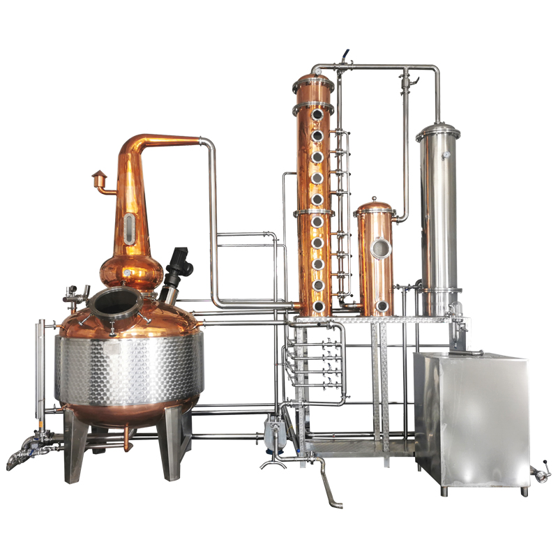 1000L pot copper still distiller